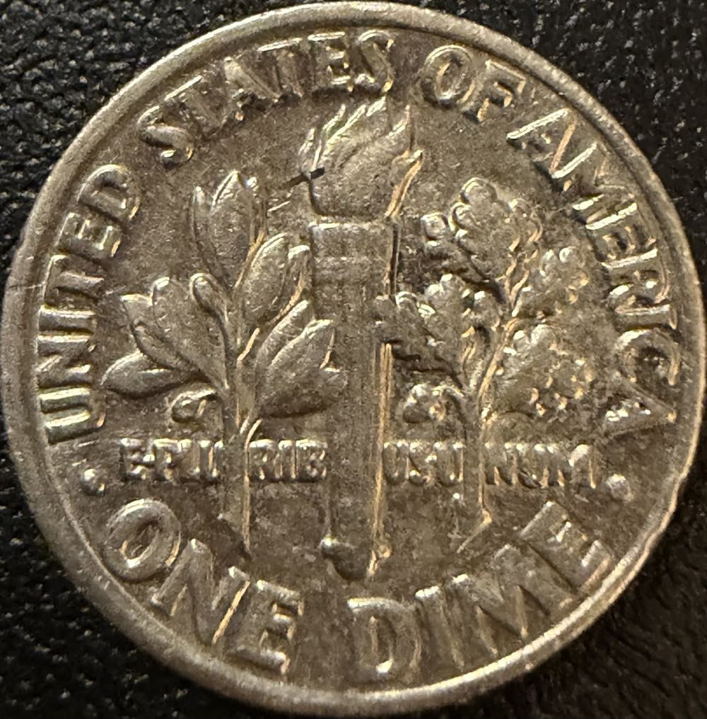 1985 Roosevelt Dime P  coin collectible - Main Image 2