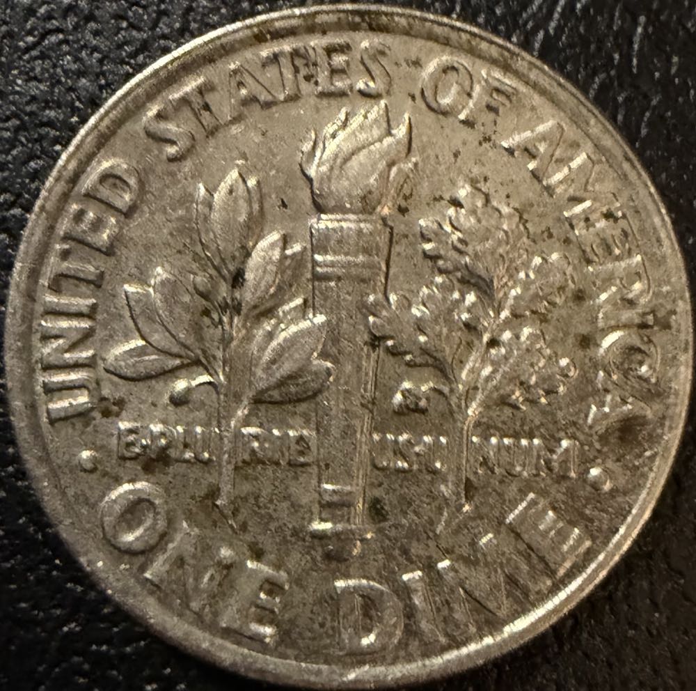 1996 Roosevelt Dime P (2)  coin collectible - Main Image 2