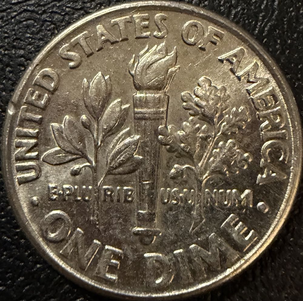 1997 Roosevelt Dime D  coin collectible - Main Image 2
