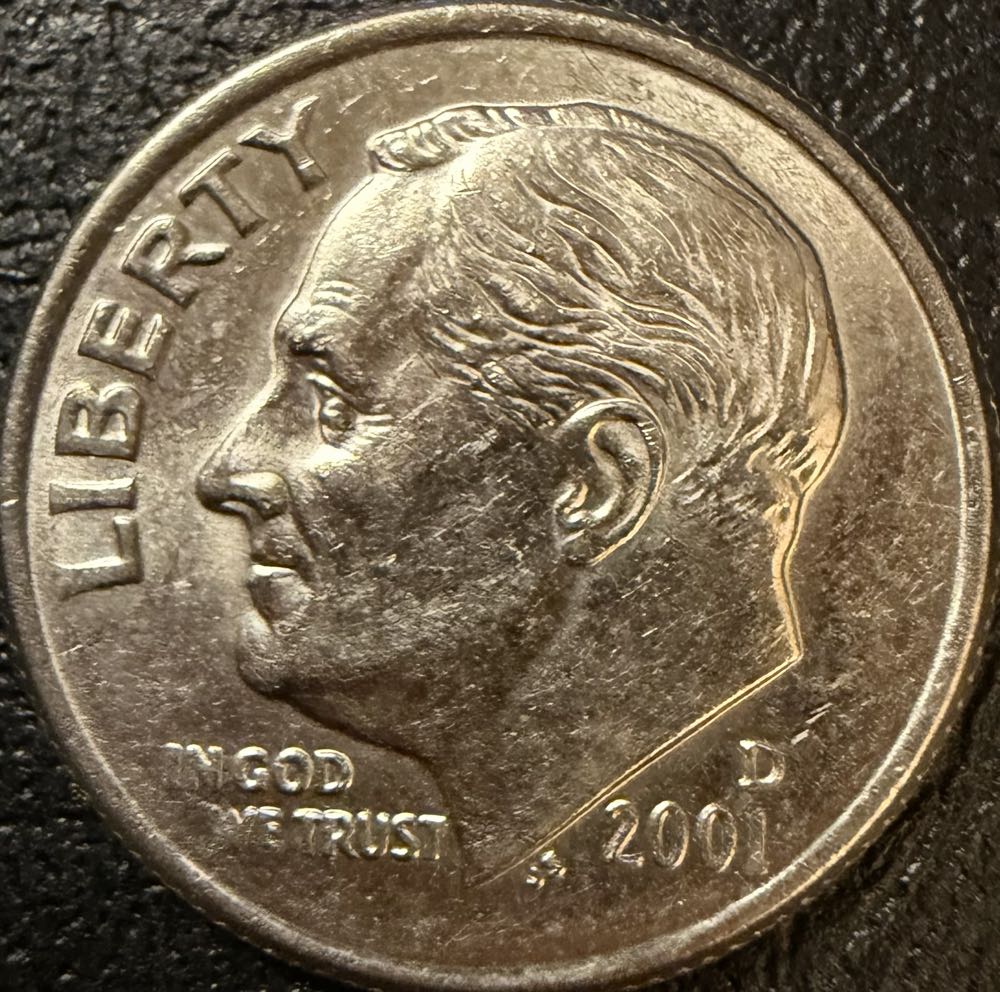 1973 Roosevelt Dime D