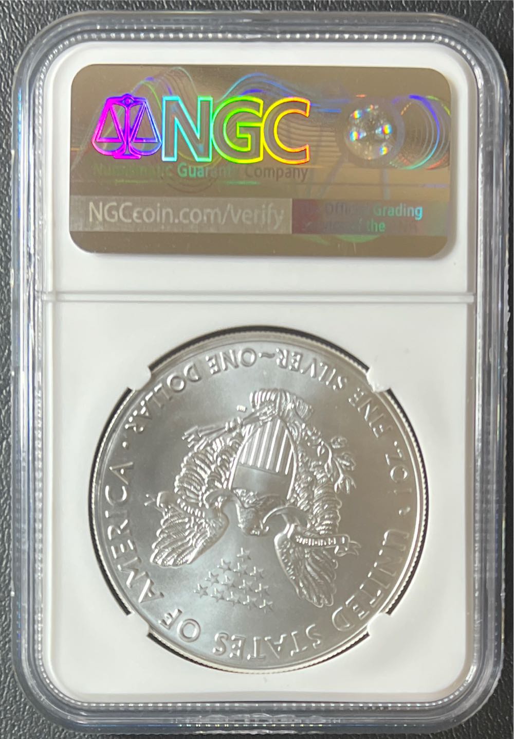 2016 American Silver Eagle S $1 MS69  coin collectible - Main Image 2