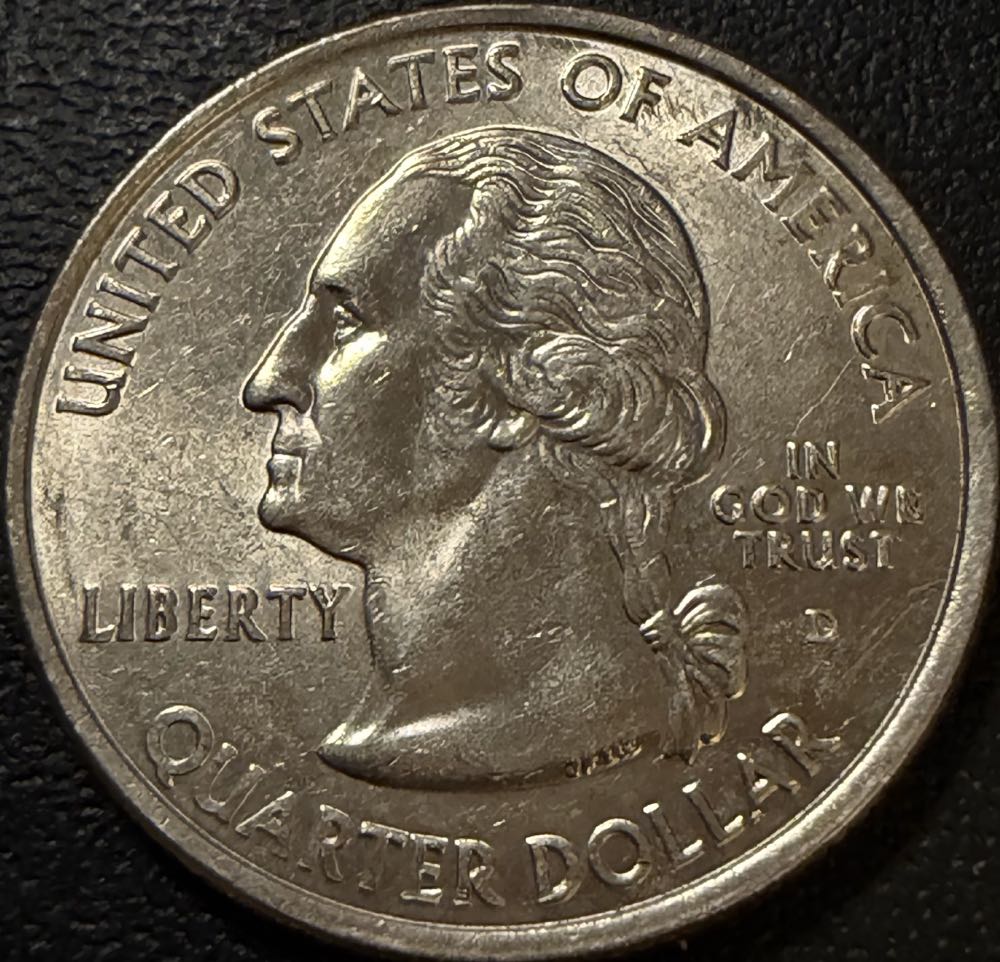 2002 Mississippi State Quarter D  coin collectible - Main Image 2