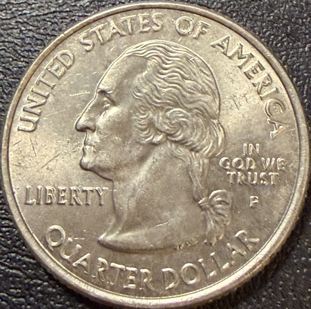 2007 Wyoming State Quarter P  coin collectible - Main Image 2