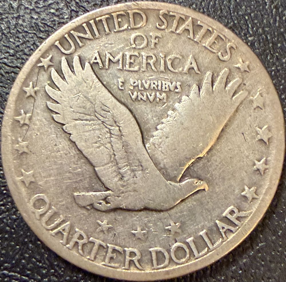1927 Standing Liberty Quarter  coin collectible - Main Image 2
