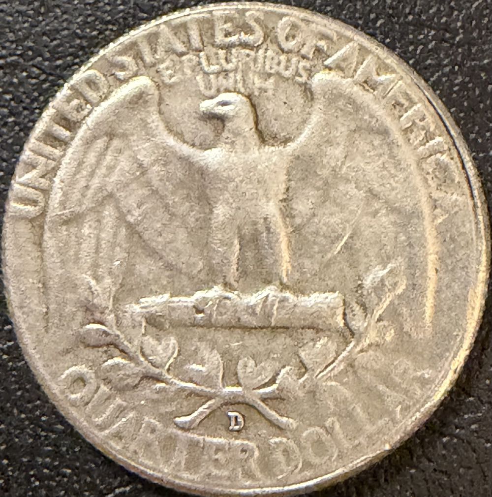 1937 Washington Quarter D  coin collectible - Main Image 2
