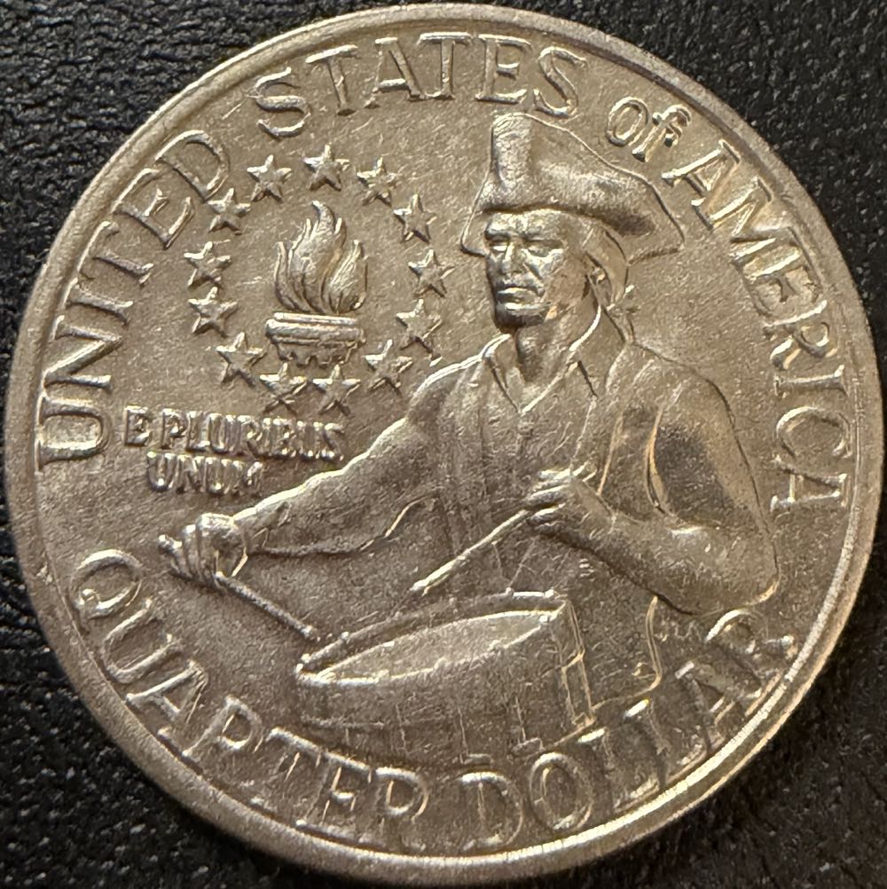 1976 Washington Bicentenial Quarter (2)  coin collectible - Main Image 2