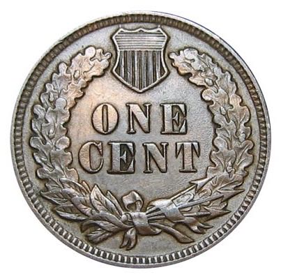Penny Indian Head 1908  coin collectible - Main Image 2