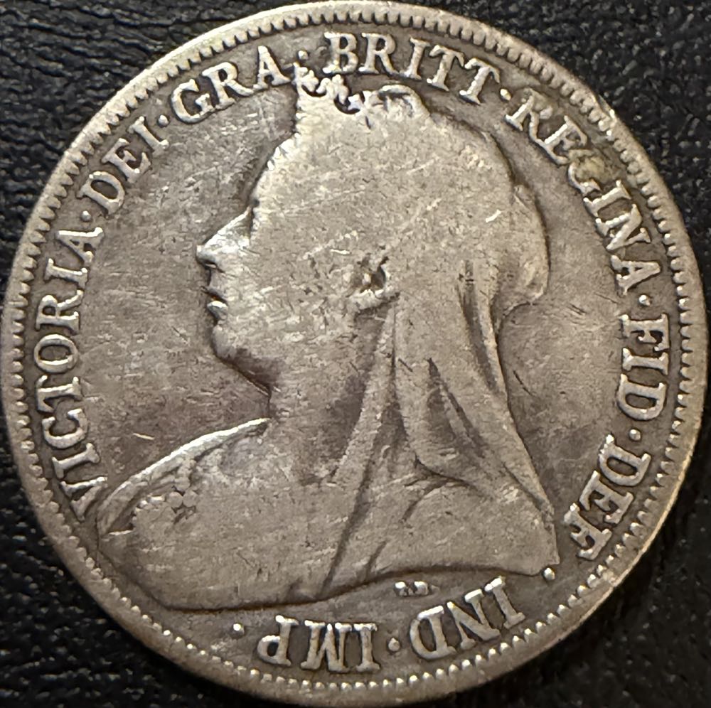 1894 Victoria Shilling  coin collectible - Main Image 2