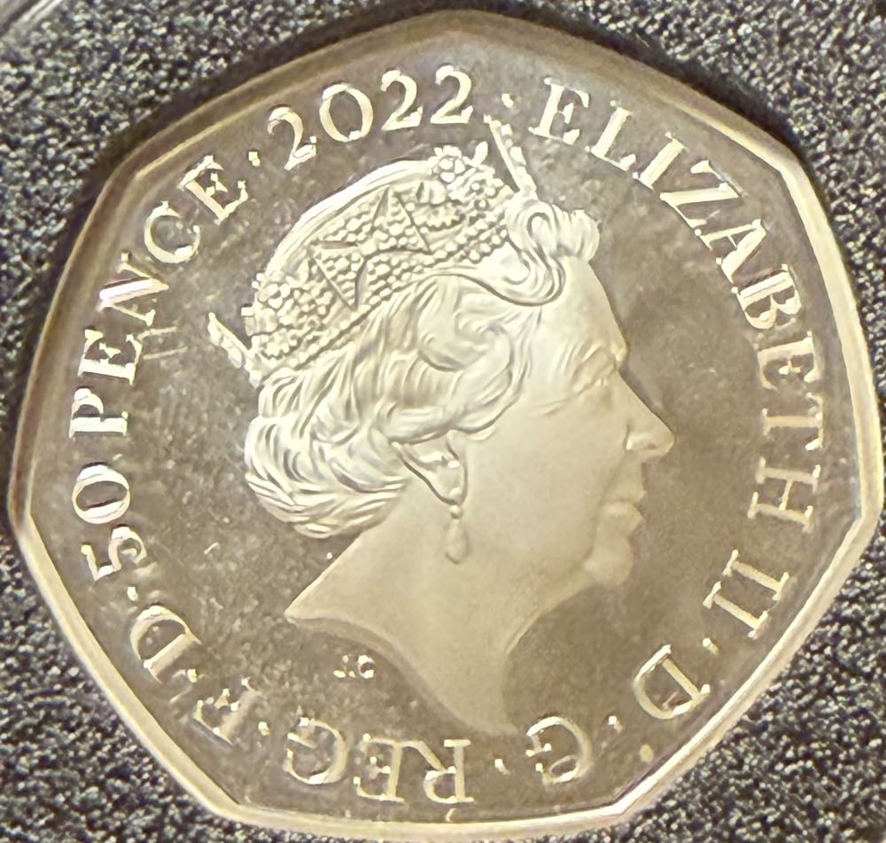 2022 Harry Potter 50p  coin collectible - Main Image 2