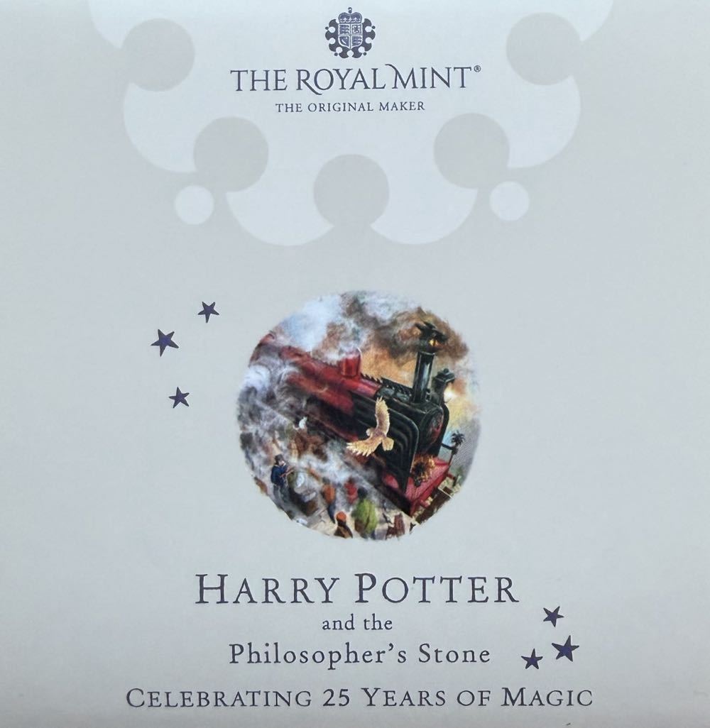 2022 Hogwarts Express 50p  coin collectible - Main Image 3