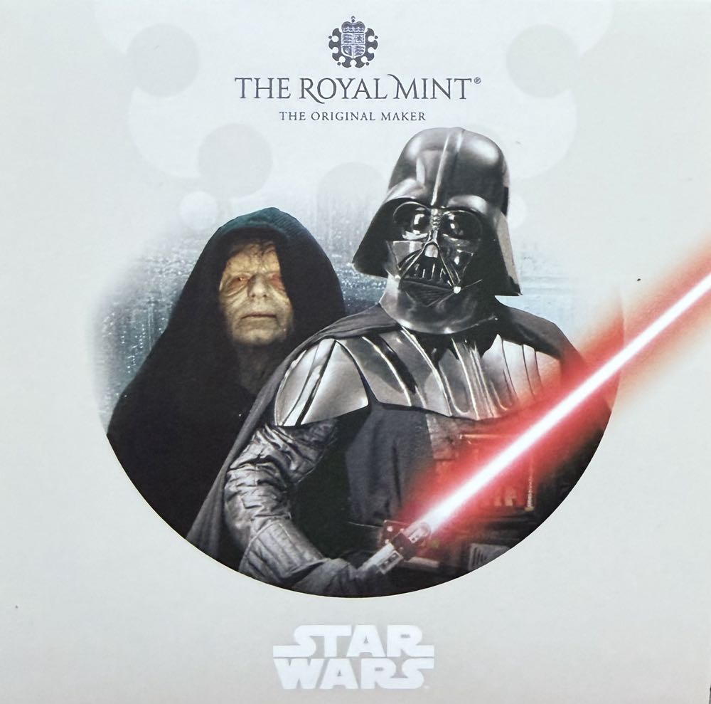 2023 Star Wars Darth Vader 50p  coin collectible - Main Image 3