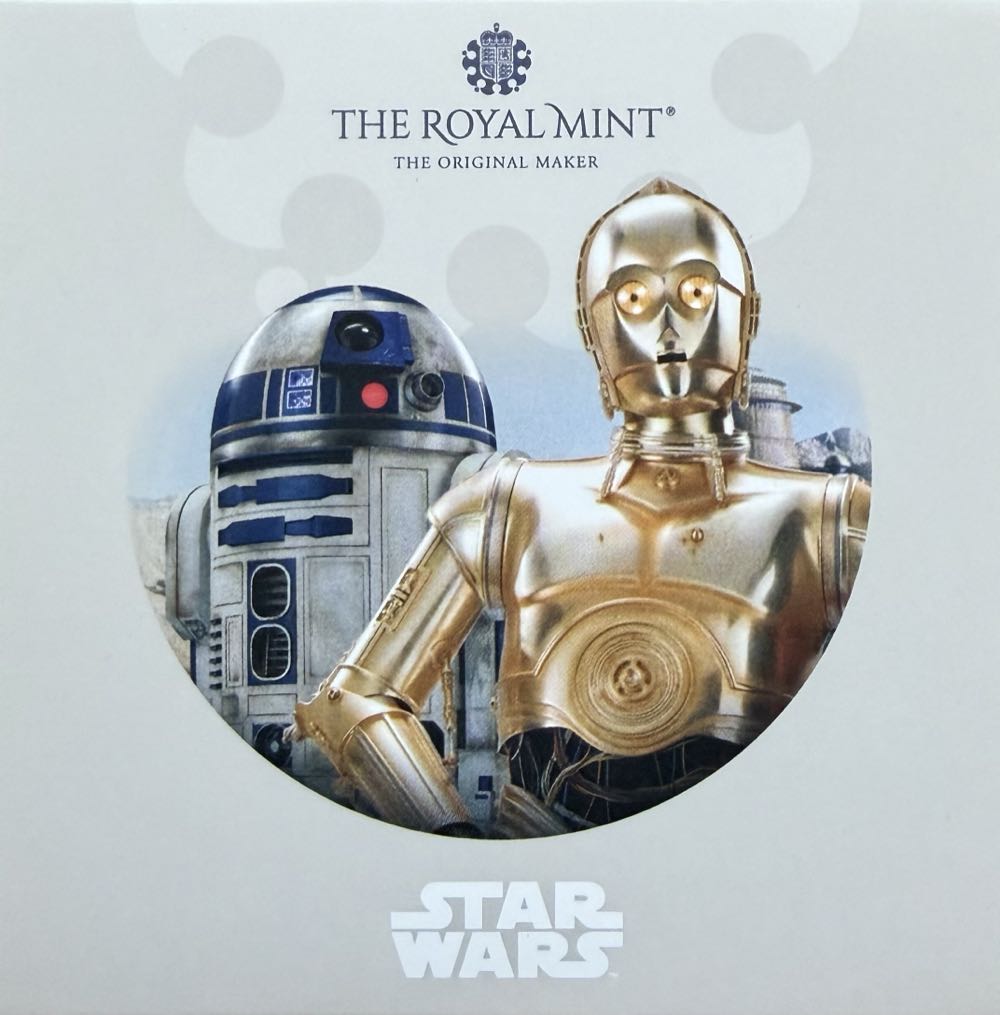 2023 Star Wars R2-D2 And C-3PO 50p  coin collectible - Main Image 3