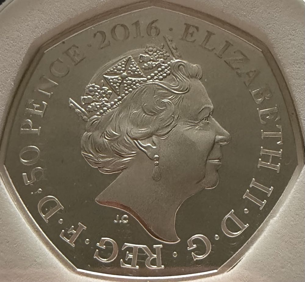 2016 Jemima Puddle-Duck 50p  coin collectible - Main Image 2