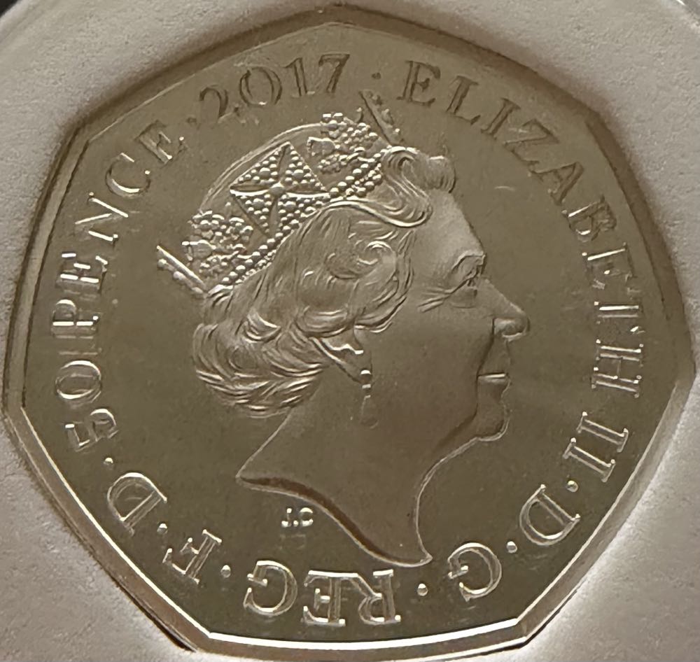 2017 Benjamin Bunny 50p  coin collectible - Main Image 2