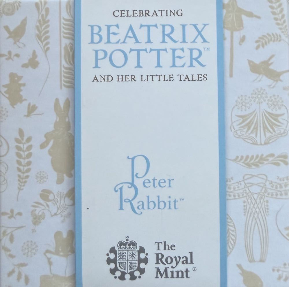 2017 Peter Rabbit 50p  coin collectible - Main Image 3