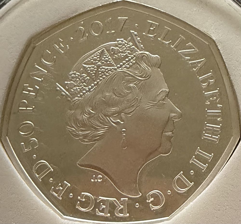 2017 Tom Kitten 50p  coin collectible - Main Image 2