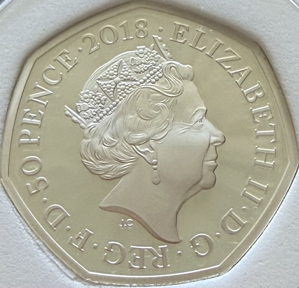 2018 Mrs Tittlemouse 50p  coin collectible - Main Image 2