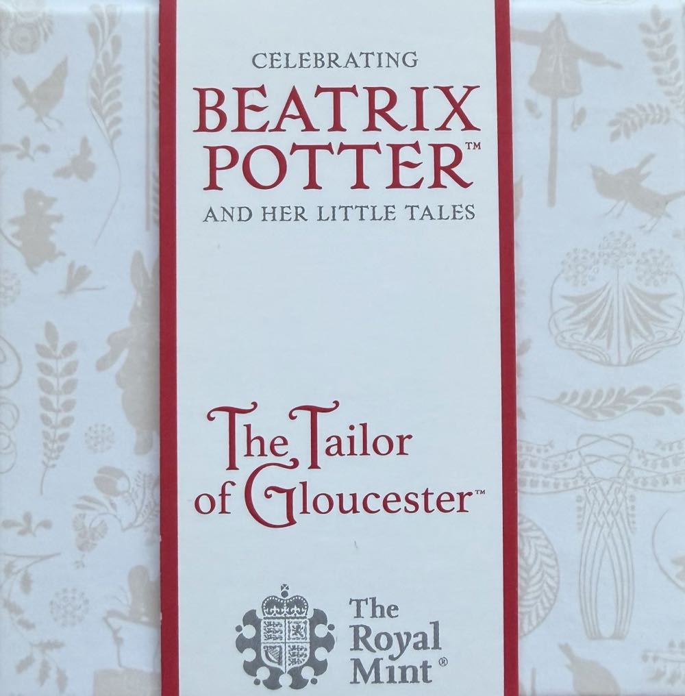 2018 The Tailor Of Gloucester 50p  coin collectible - Main Image 3