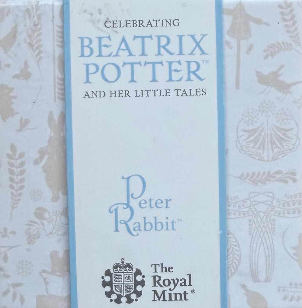 2018 Peter Rabbit 50p  coin collectible - Main Image 3