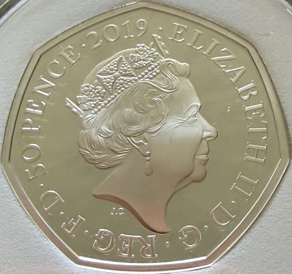 2019 Peter Rabbit 50p  coin collectible - Main Image 2