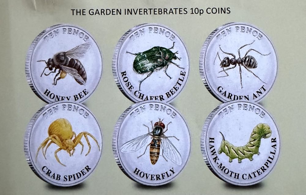 2025 Wildlife Honey Bee 10p  coin collectible - Main Image 3