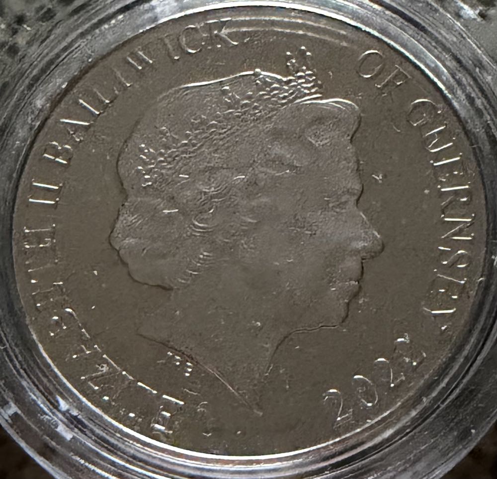 2022 Wildlife Peacock 10p  coin collectible - Main Image 2