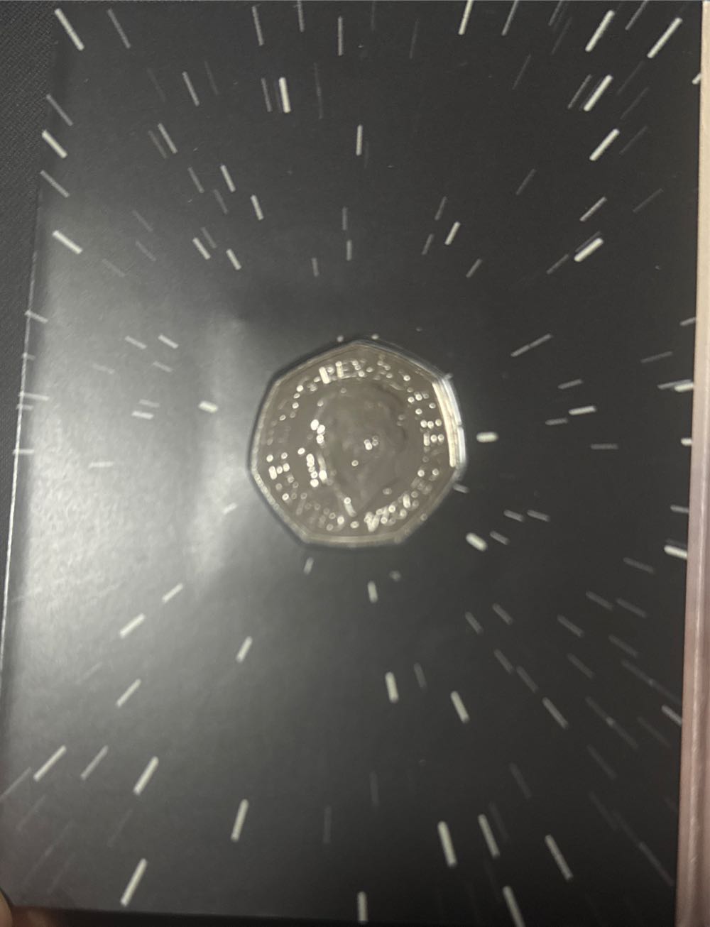 Fighter Star Wars Tie Fighter  coin collectible [Barcode 5026177690740] - Main Image 2