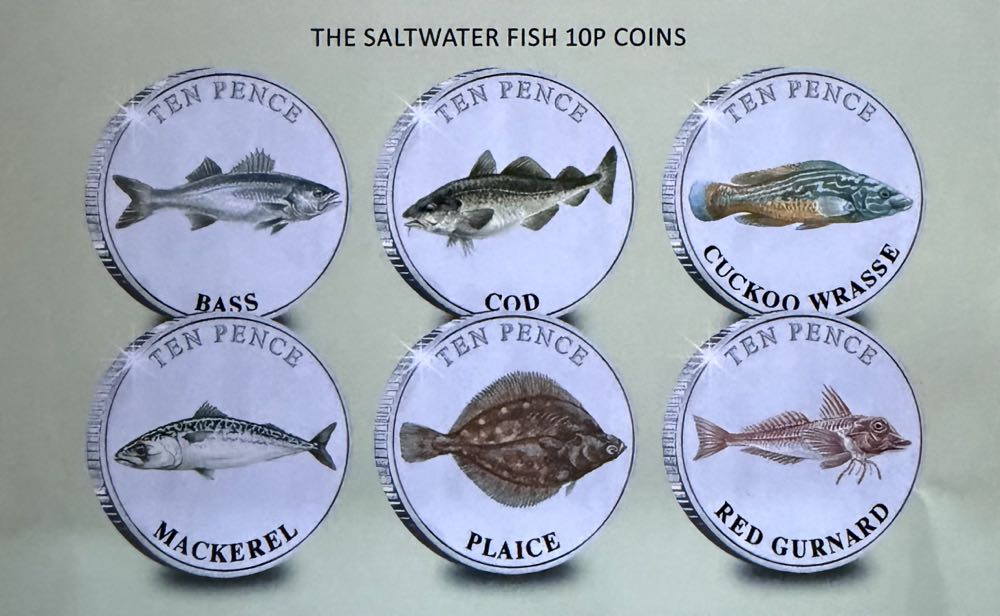 2024 Wildlife Red Gurnard 10p  coin collectible - Main Image 3