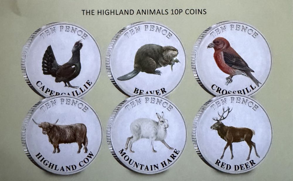 2024 Wildlife Mountain Hare 10p  coin collectible - Main Image 3