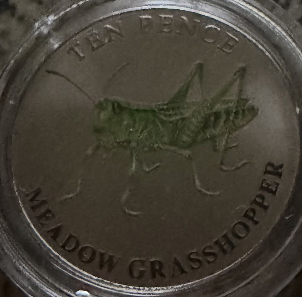 1983 English Lion 10p