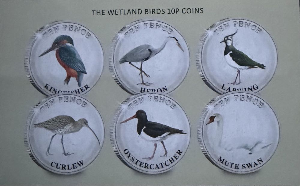 2023 Wildlife Heron 10p  coin collectible - Main Image 3