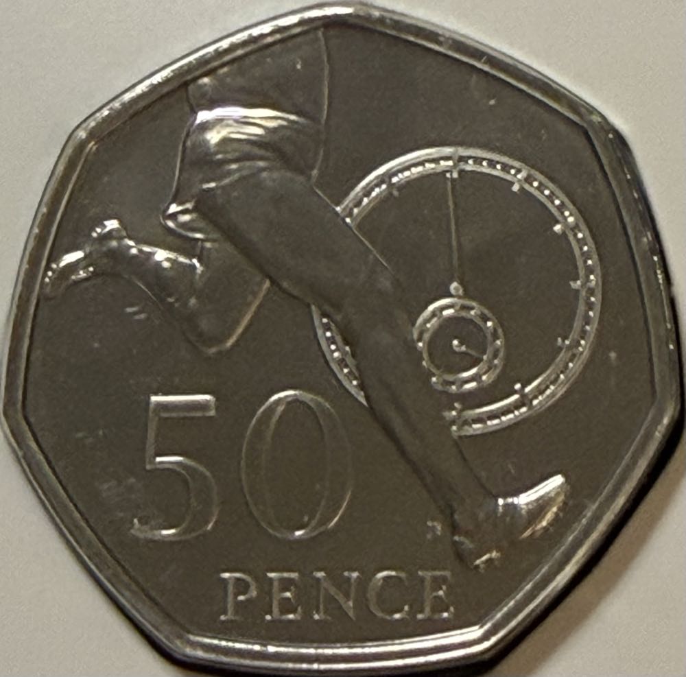 1966 Battle Hastings Five Shillings