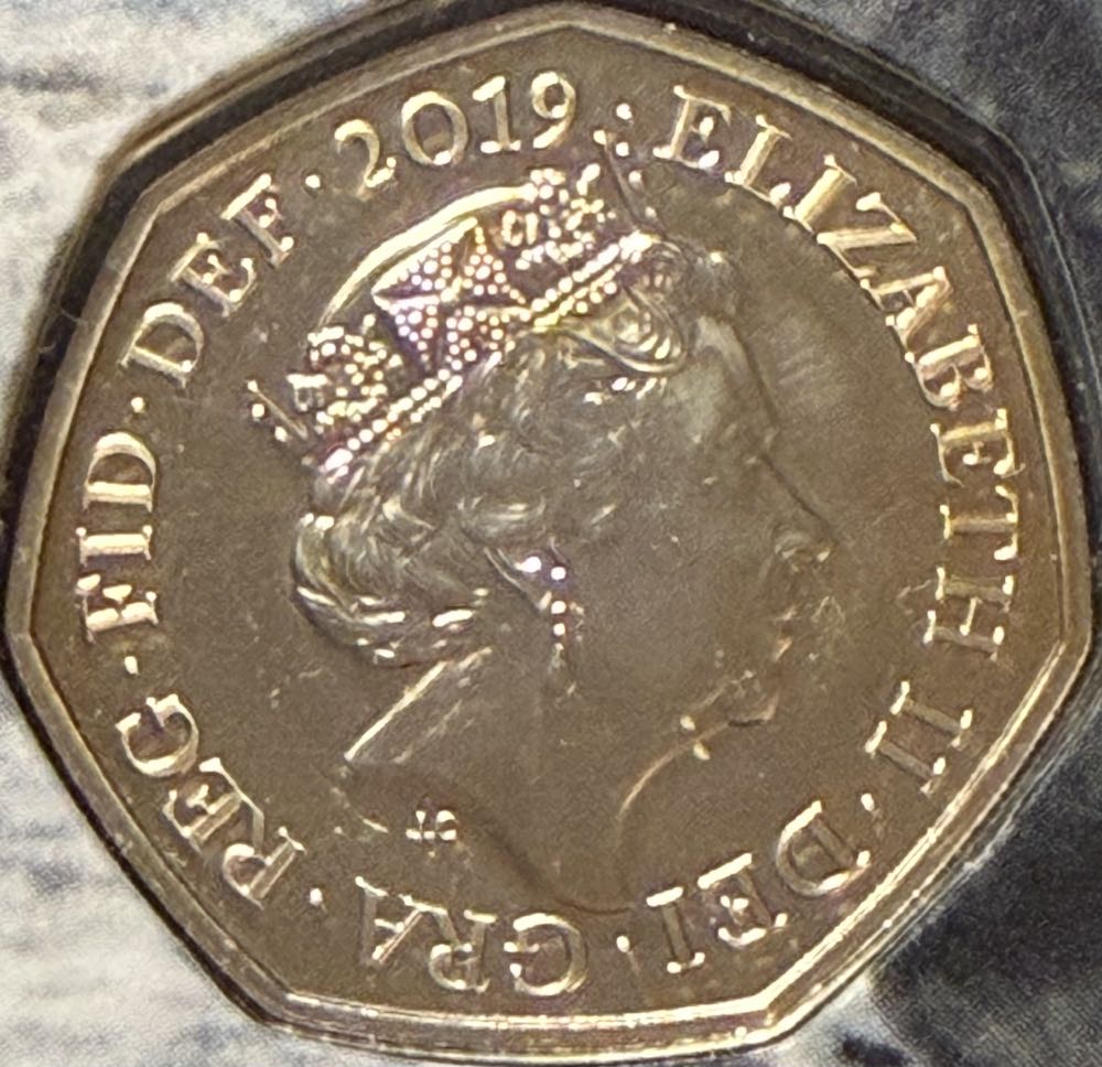 2019 D-Day Landings 50th Anniversary 50p  coin collectible - Main Image 2