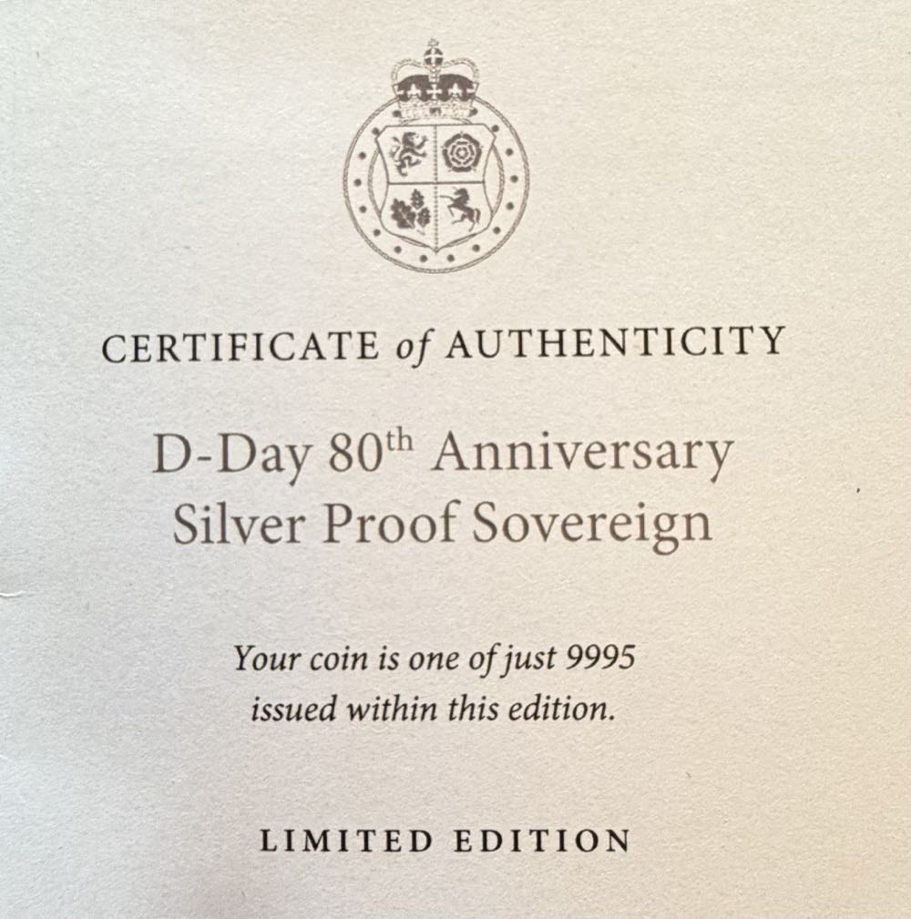 2019 D-Day Landings 50th Anniversary 50p  coin collectible - Main Image 3