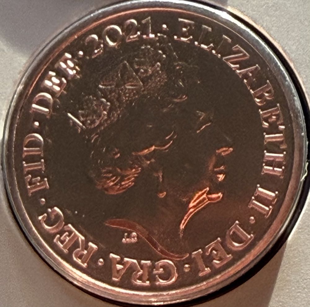 2021 Shield 1p  coin collectible - Main Image 2