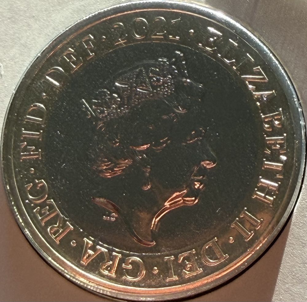 2021 Britannia £2  coin collectible - Main Image 2