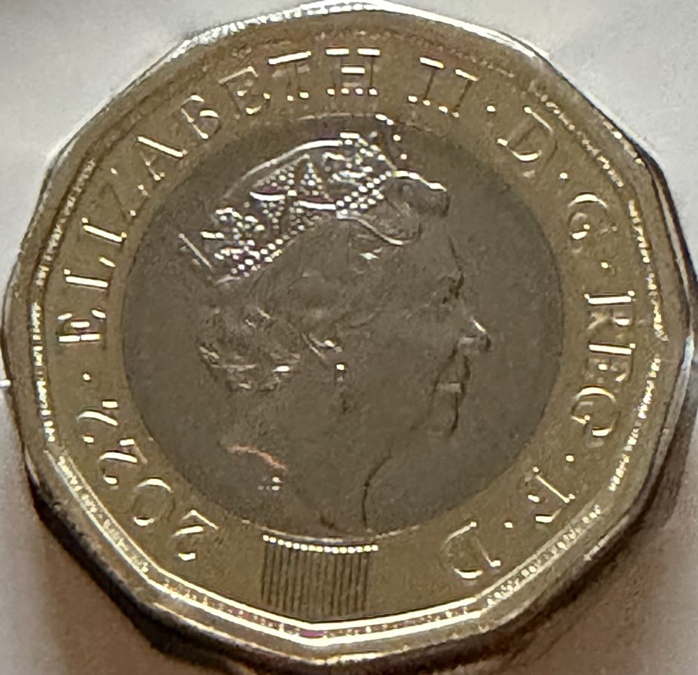 2022 Nations Of The Crown £1 (2)  coin collectible - Main Image 2