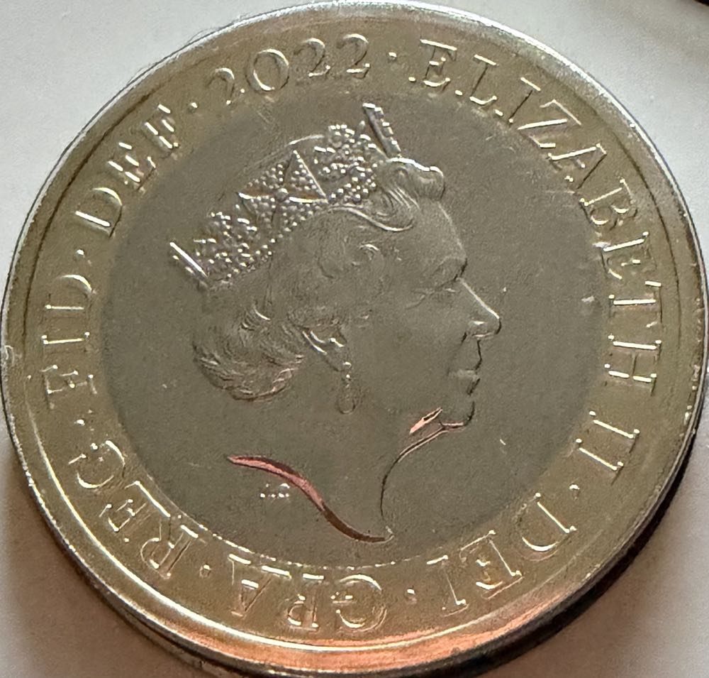 2022 Britannia £2 (2)  coin collectible - Main Image 2