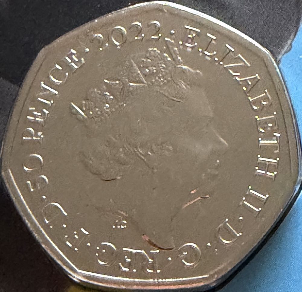 2022 Birmingham Commonwealth Games 50p  coin collectible - Main Image 2