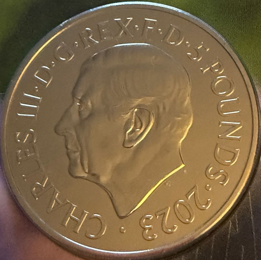 2023 Charles III 75th Birthday £5  coin collectible - Main Image 2
