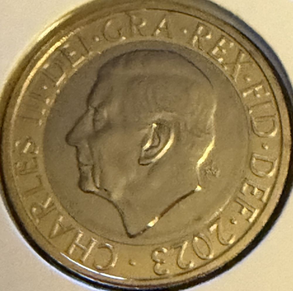 2023 Flora Of The Four Nations £2 (2)  coin collectible - Main Image 2