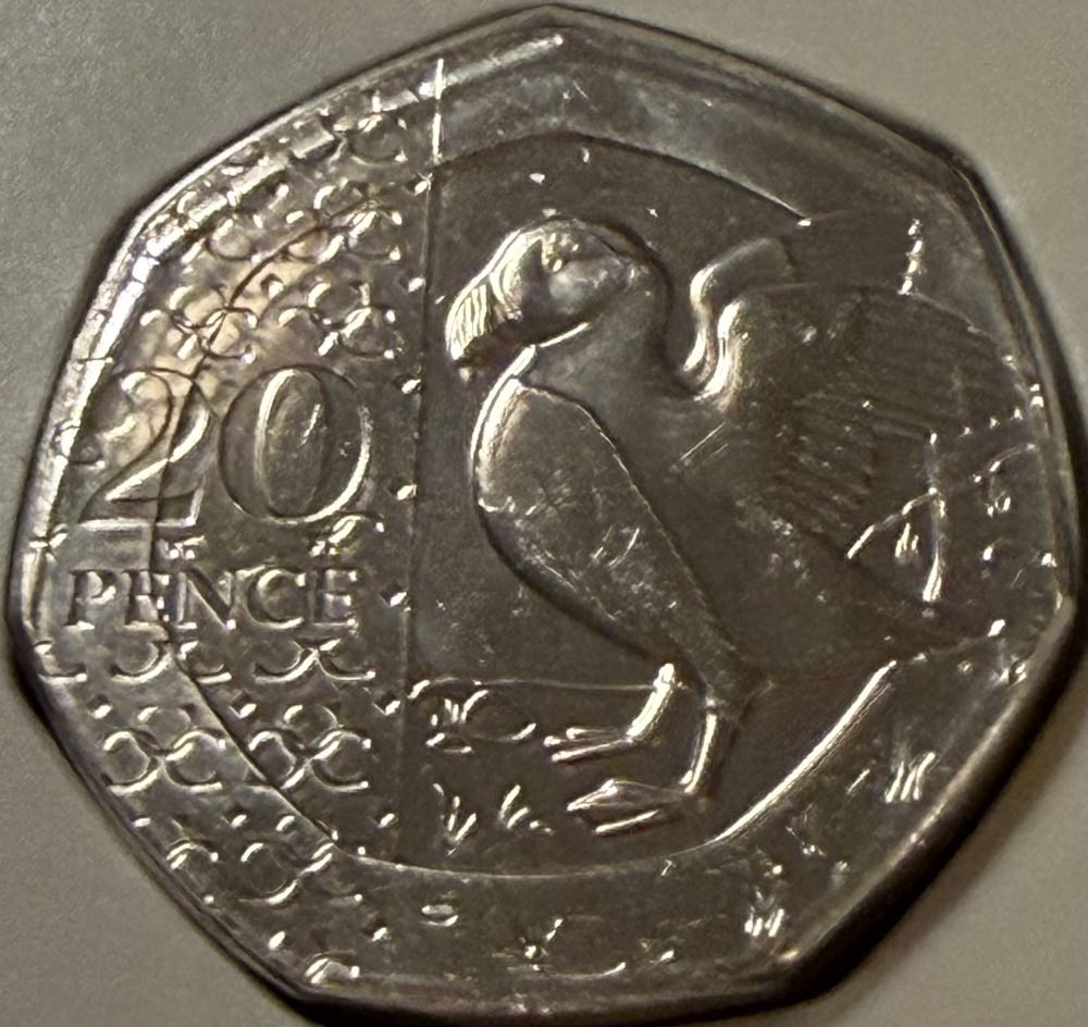 2017 Sir Isaac Newton 50p