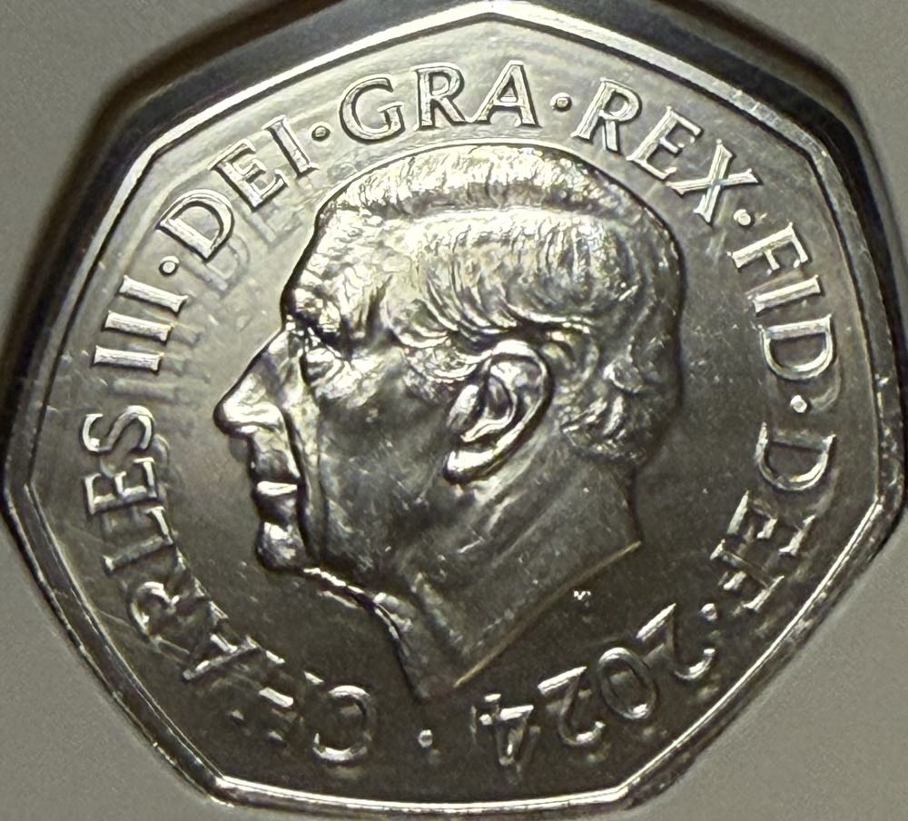 2024 Atlantic Salmon 50p  coin collectible - Main Image 2