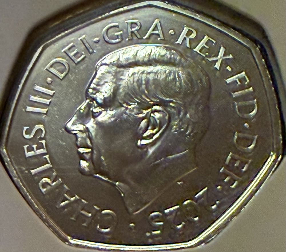 2025 Atlantic Salmon 50p  coin collectible - Main Image 2