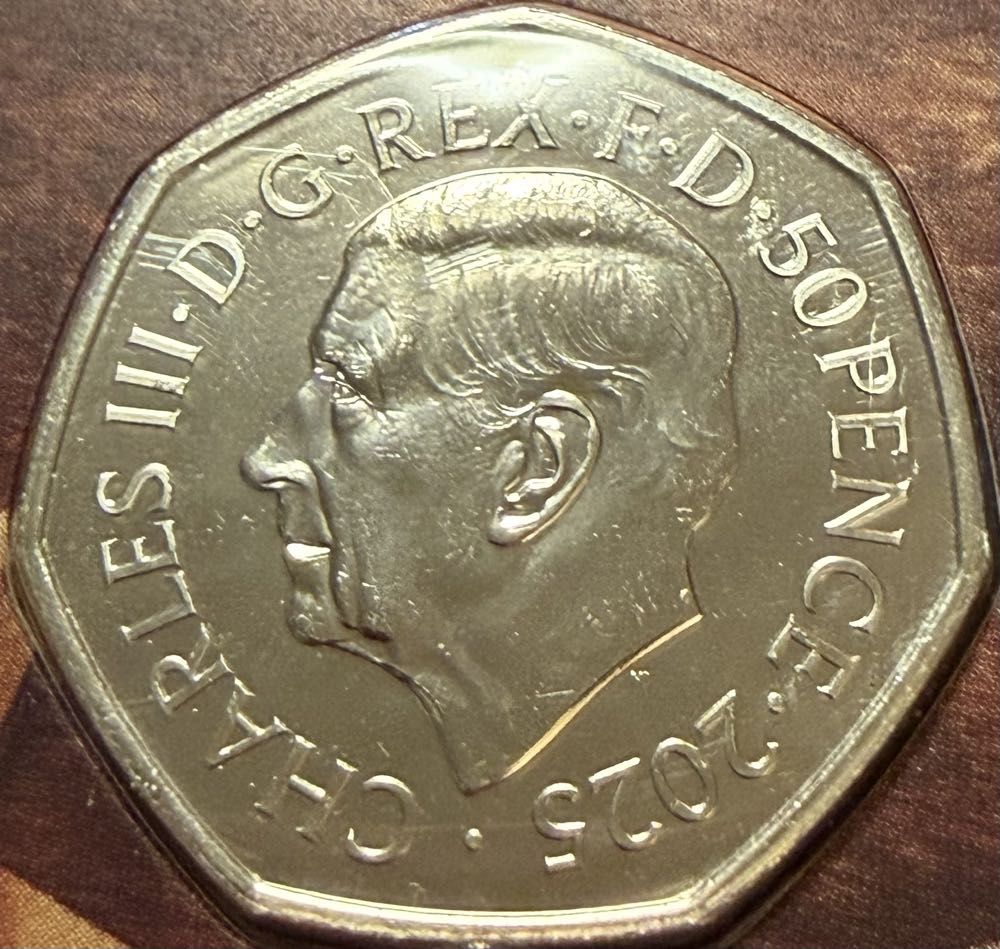 2025 Stories Of The Second World War 50p  coin collectible - Main Image 2