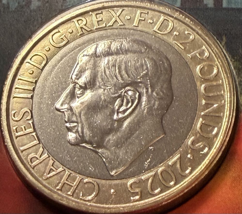 2025 The Royal Observatory £2  coin collectible - Main Image 2