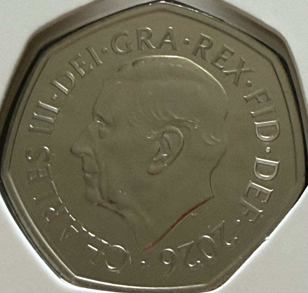 2026 Atlantic Salmon 50p  coin collectible - Main Image 2