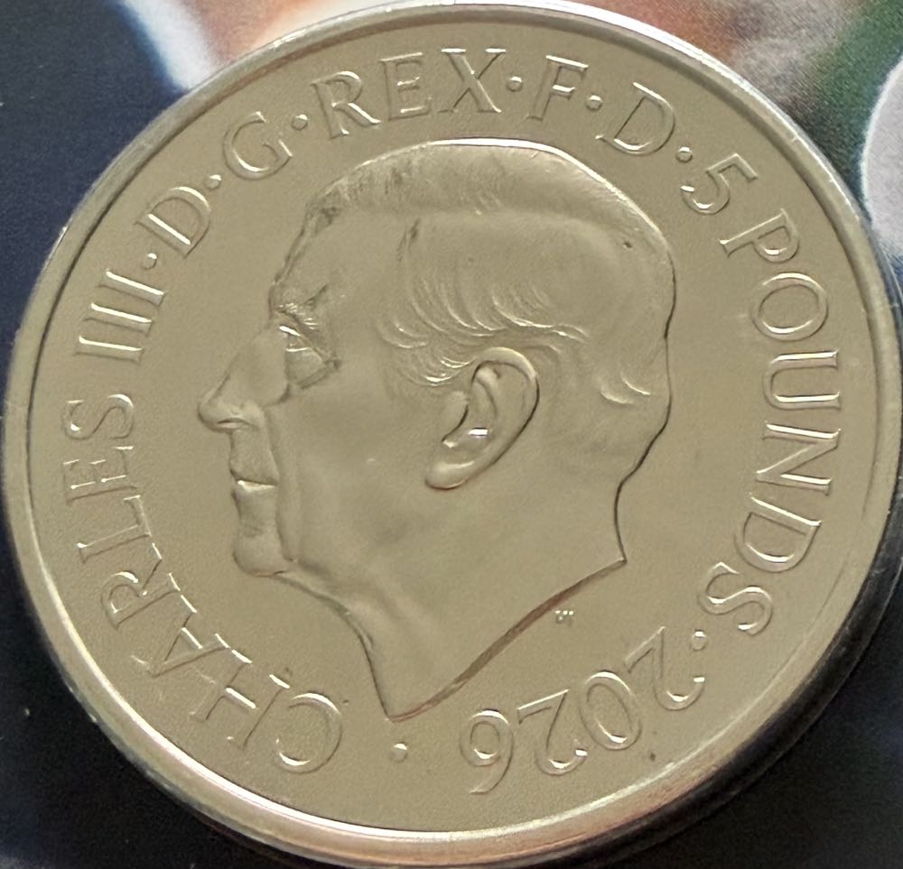 2026 Late Elizabeth II 100th Birthday £5  coin collectible - Main Image 2