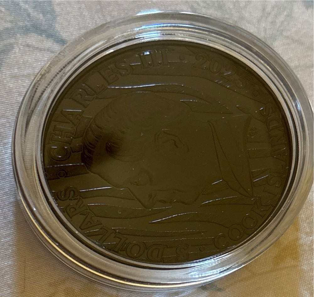 Tiger - Black And White  coin collectible - Main Image 4