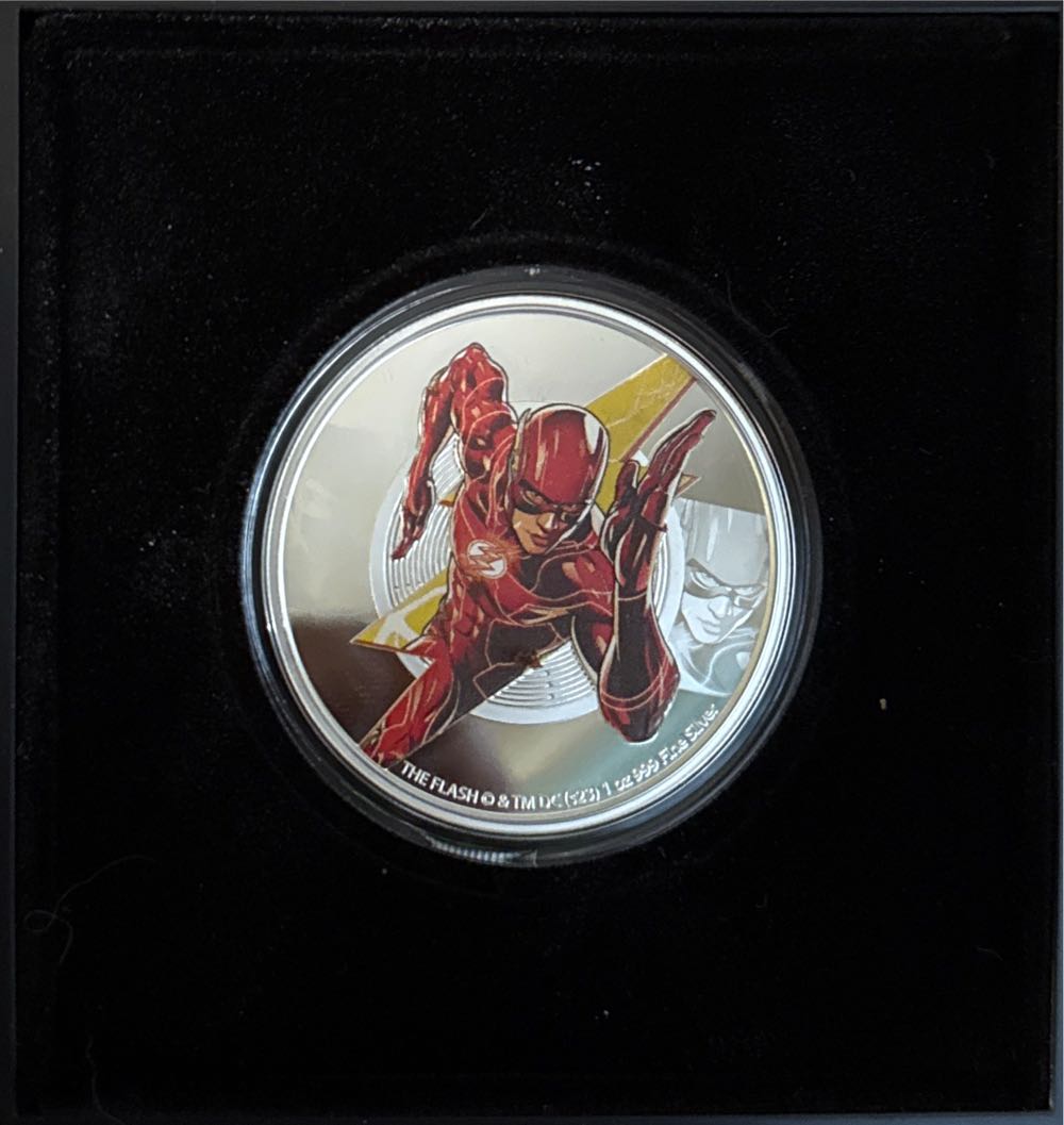 The Flash 1 Oz Silver Coin  coin collectible - Main Image 4